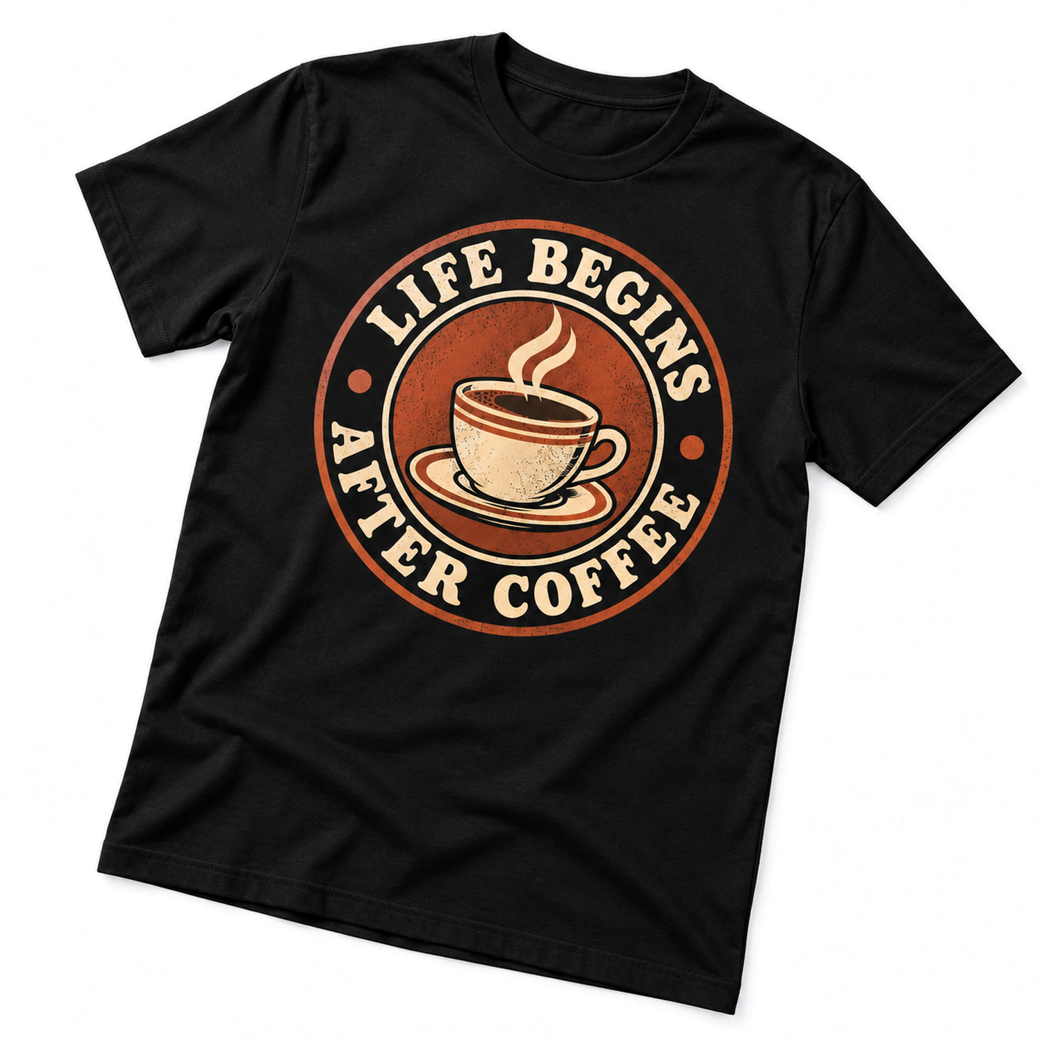 Life begins after coffee T-shirt 5