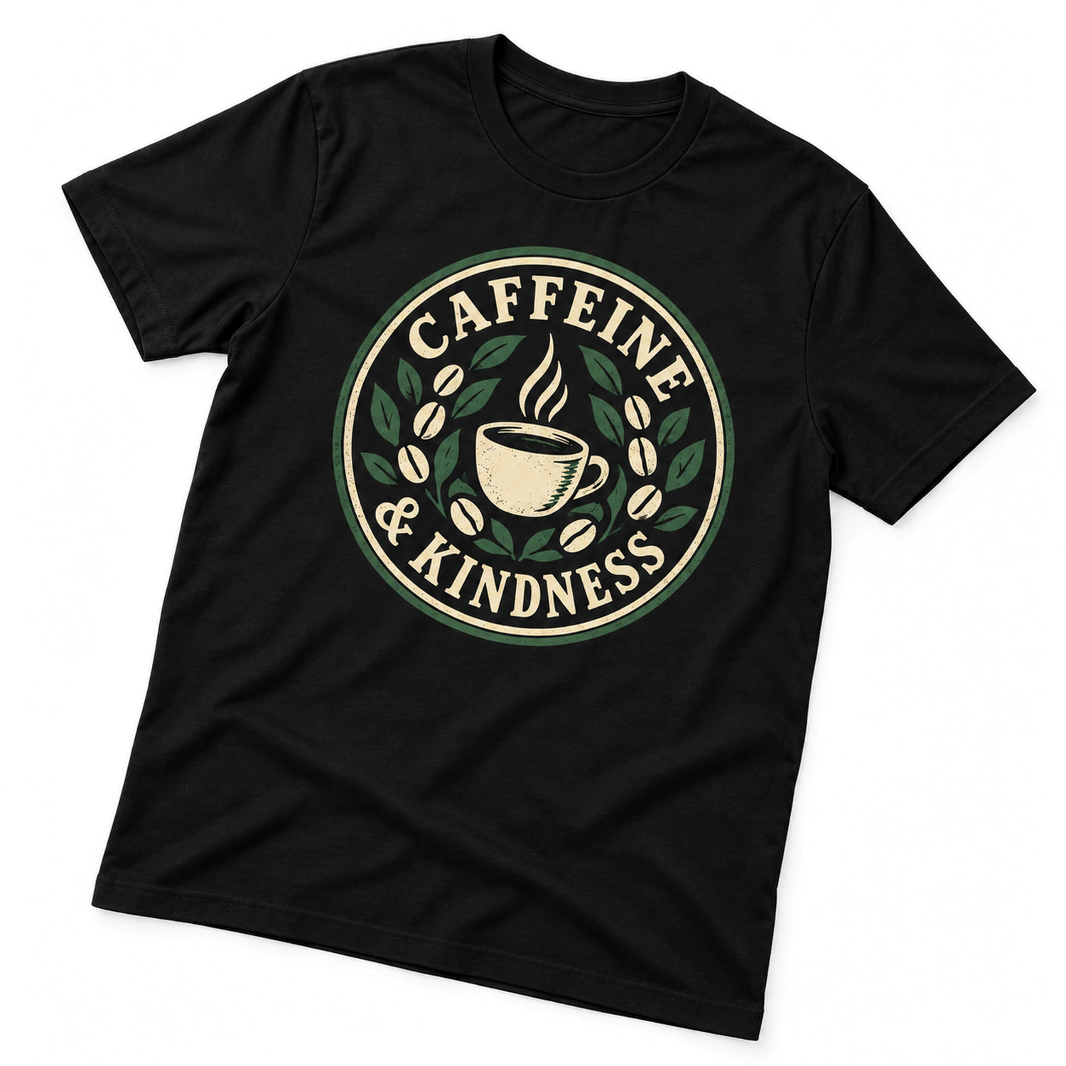 Caffeine and kindness T-shirt 5