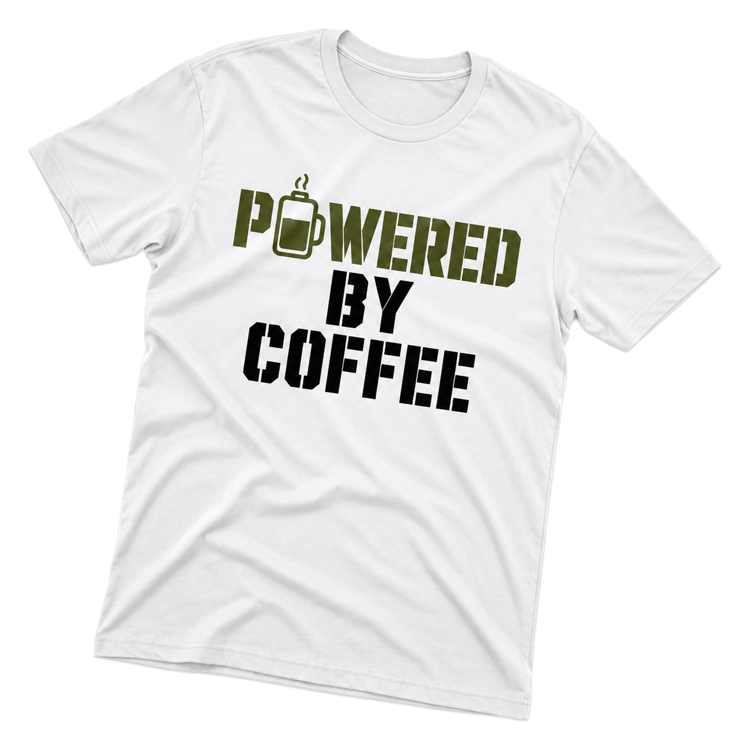 Powered by Coffee T-shirt 3