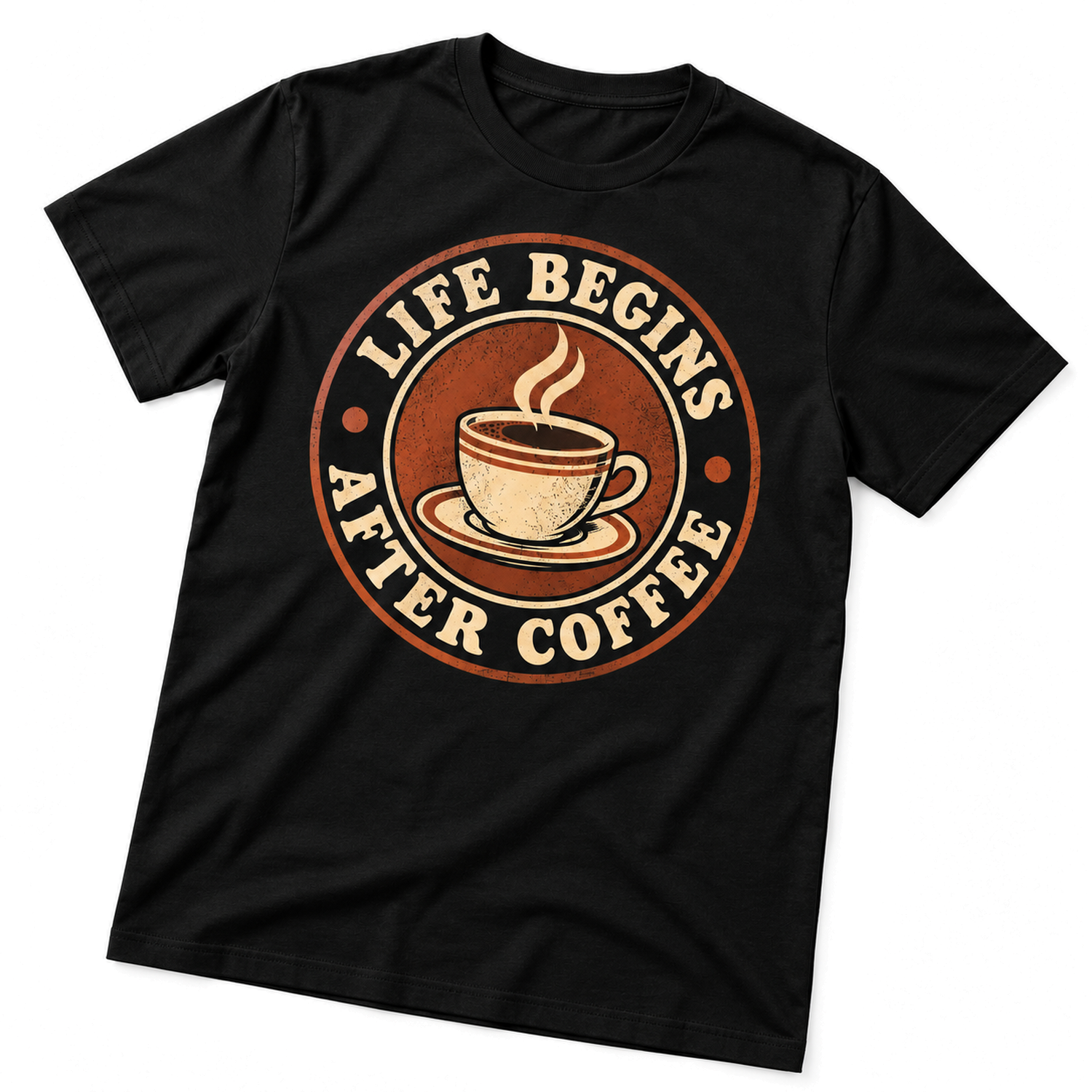 Life begins after coffee T-shirt 3