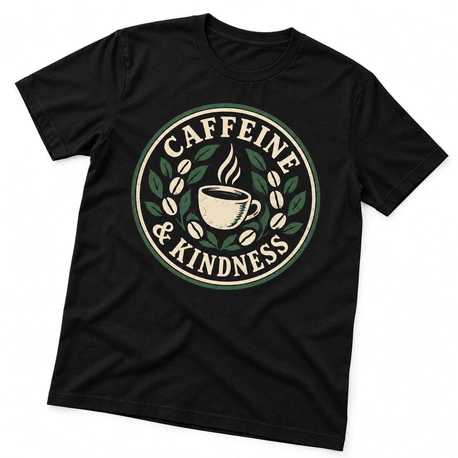Caffeine and kindness T-shirt 3