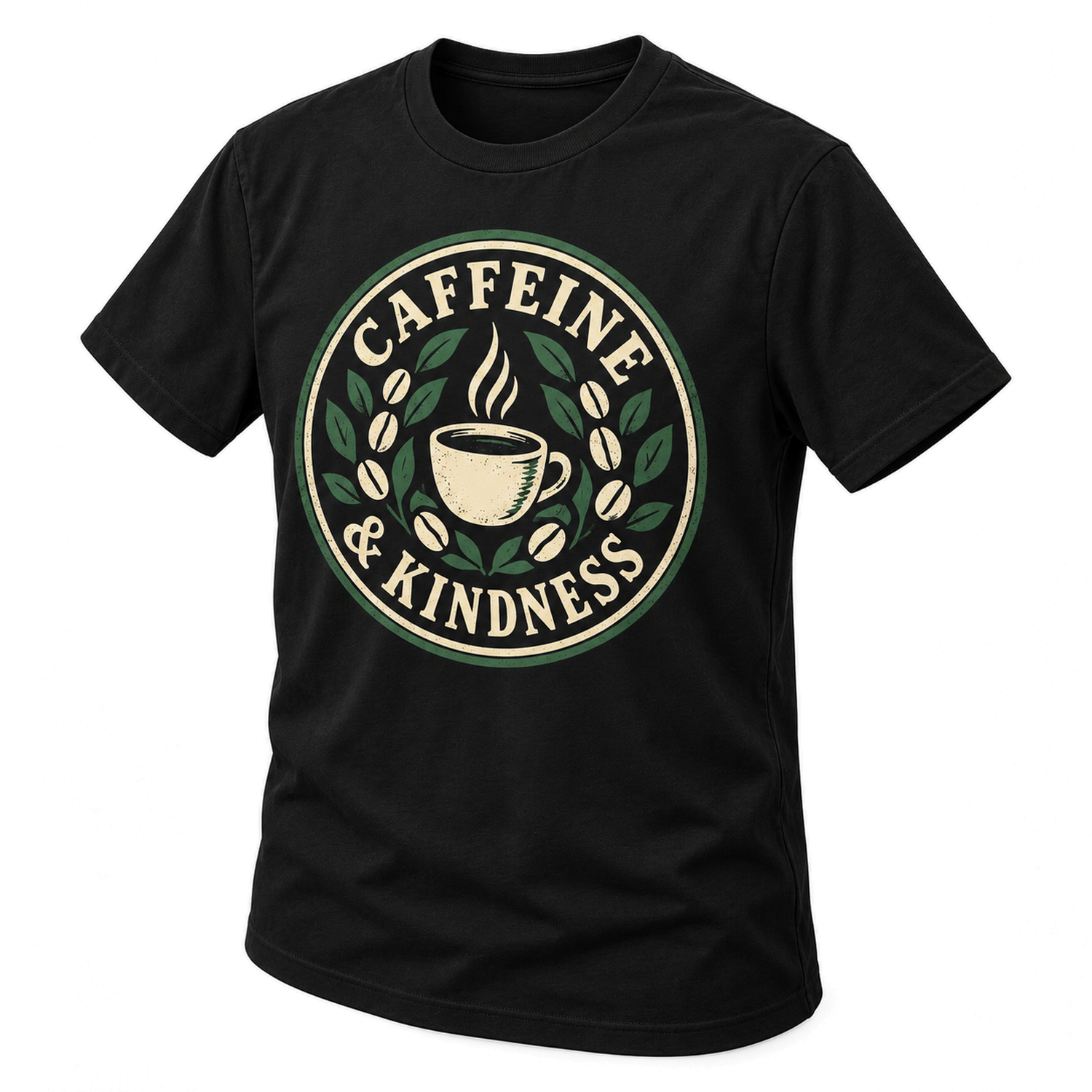 Caffeine and kindness T-shirt